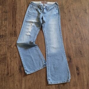 Hint 30X32 distressed jeans
